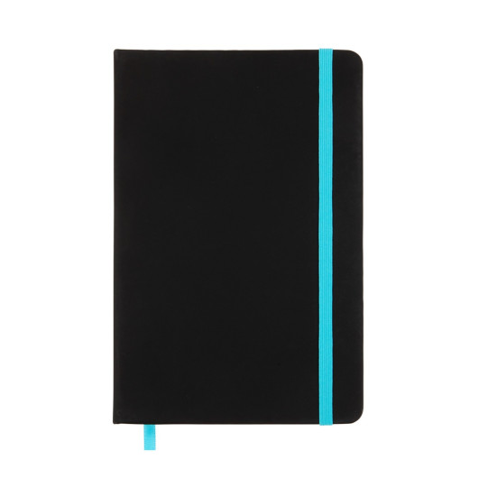 Black Light Blue Windsor A5 Notebooks